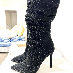 New Jessica Simpson heel bling sparkle Boots